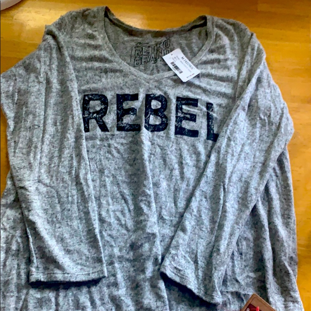 Soft long sleeve Rebel top
